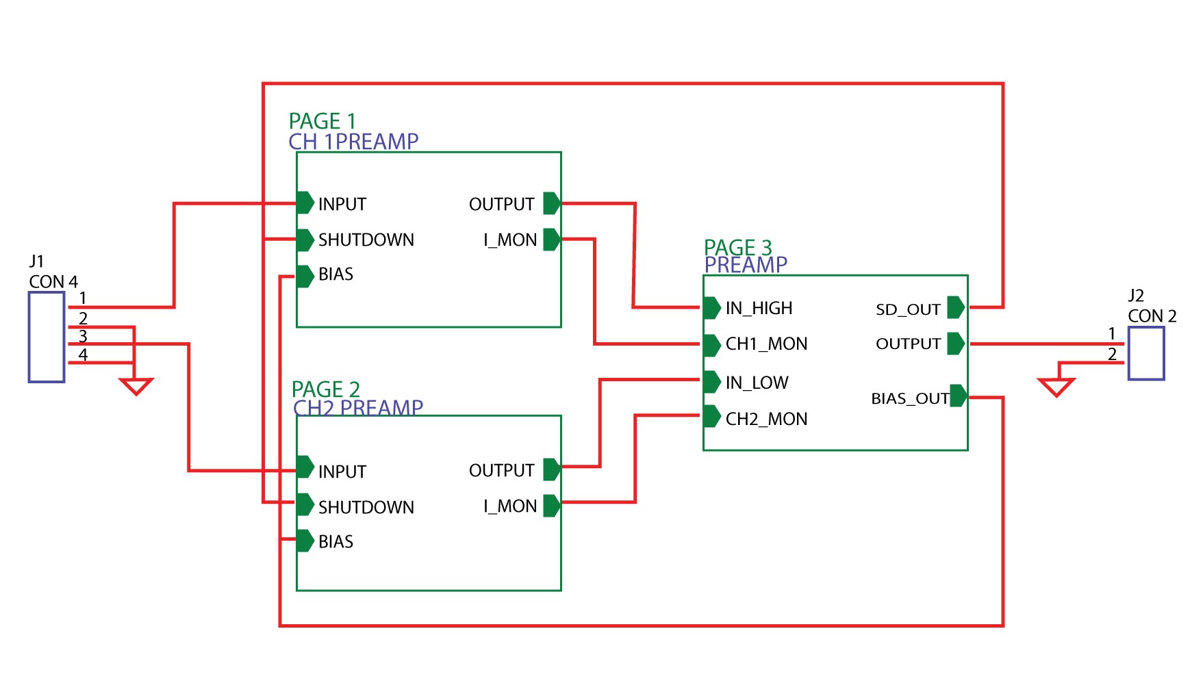 Figure 1 An example of circuit board diagram